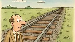 Witz: Parallele Linien haben so viel gemeinsam