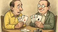 Witz: Beim Poker sagt der Anfänger plötzlich...