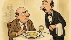 Witz: Ein Gast beschwert sich beim Ober