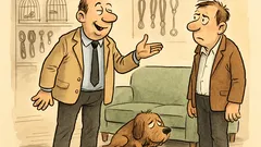 Witz: Der Hund ist zwar nicht schön